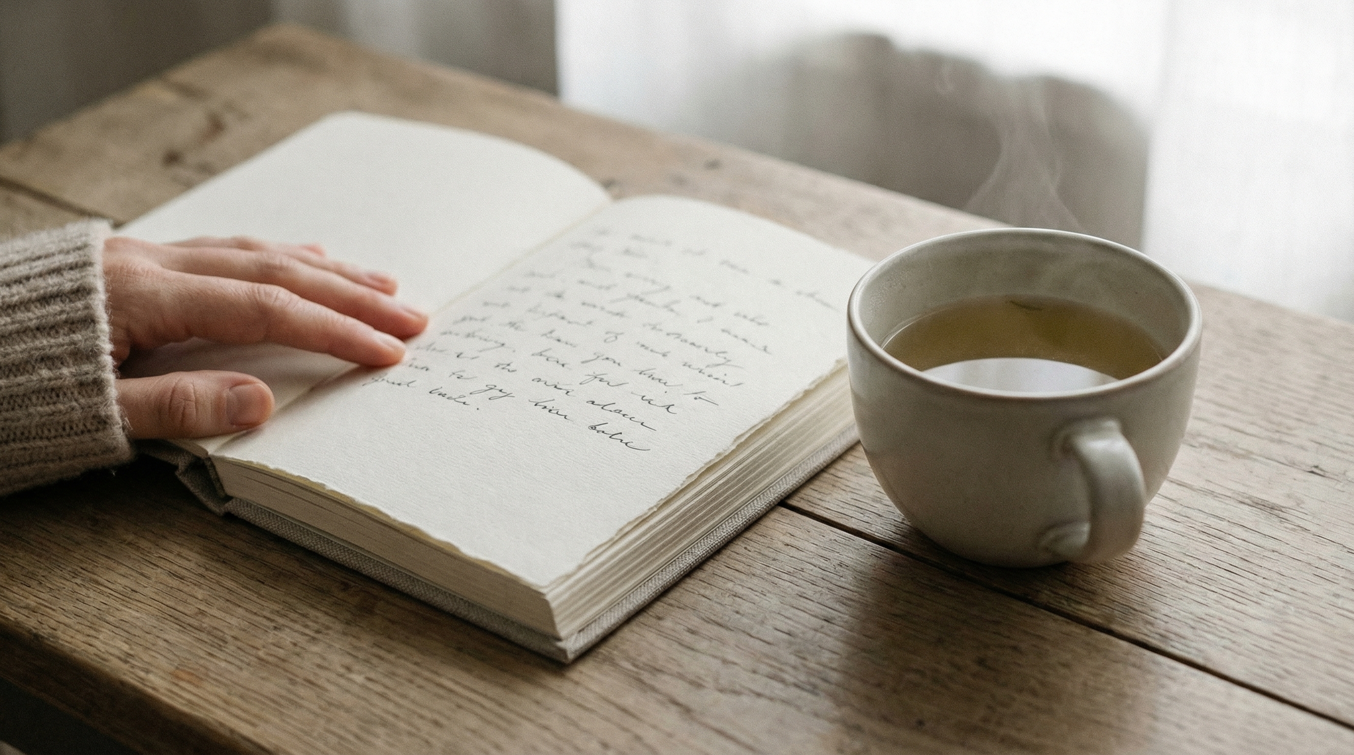 A calm daily practice for anxiety: gentle breathing, a quiet environment, and steady attention.