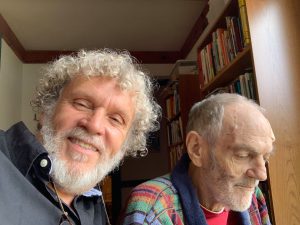 A picture of 2 friends - Dan Brule and Leonard Orr