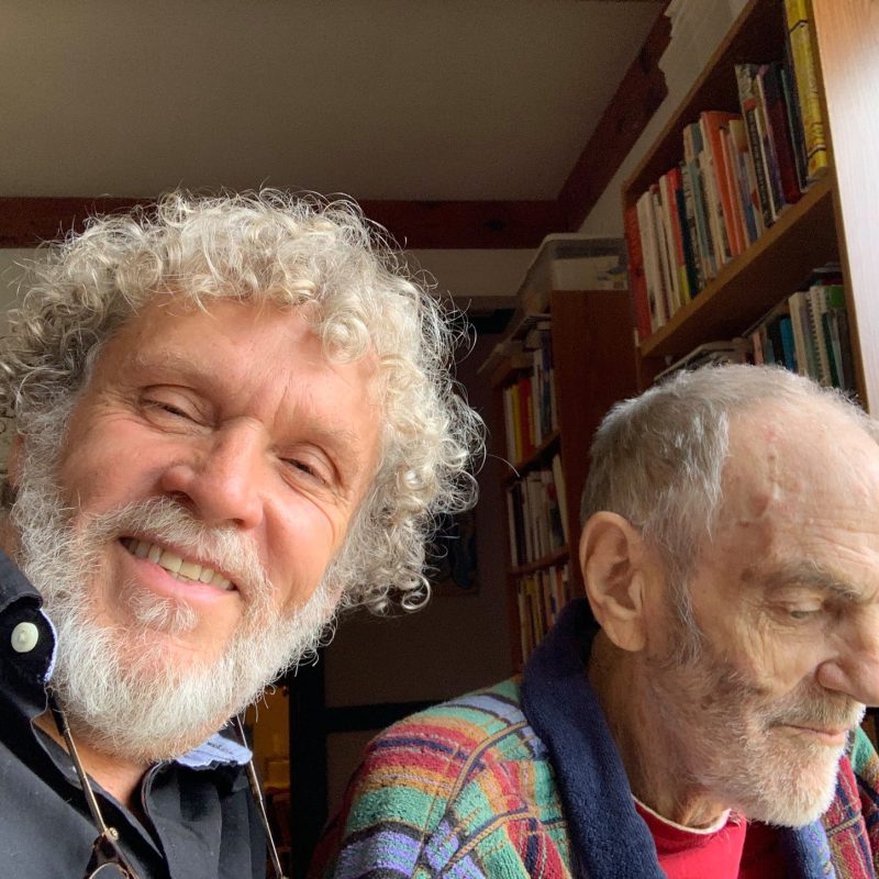 A picture of 2 friends - Dan Brule and Leonard Orr