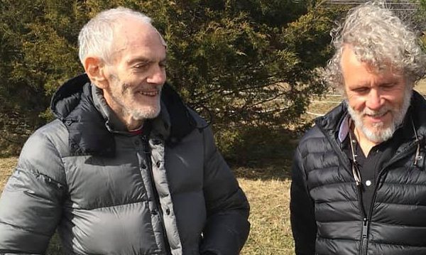 A picture of 2 friends - Dan Brule and Leonard Orr